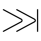 Next Track Button emoji on OpenMoji