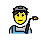 Factory Worker emoji on OpenMoji