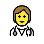 Emoji Profesional sanitario en OpenMoji