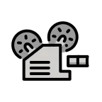 Emoji Proyector de cine en OpenMoji