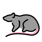 Rat emoji on OpenMoji
