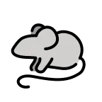 Emoji Ratón en OpenMoji