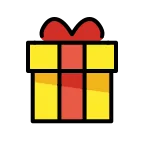 Emoji Regalo en OpenMoji