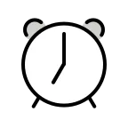 Alarm Clock emoji on OpenMoji