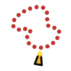 Emoji Rosario en OpenMoji