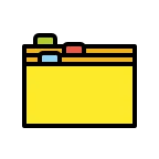 Card Index Dividers emoji on OpenMoji