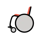 Manual Wheelchair emoji on OpenMoji