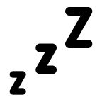 ZZZ emoji on OpenMoji
