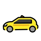 Taxi emoji on OpenMoji