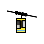 Emoji Teleférico en OpenMoji