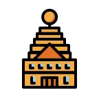 Emoji Templo hindú en OpenMoji