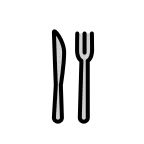 Fork and Knife emoji on OpenMoji