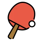 Emoji Tenis de mesa en OpenMoji