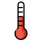 Emoji Termómetro en OpenMoji