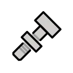 Emoji Tornillo y tuerca en OpenMoji
