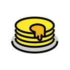 Pancakes emoji on OpenMoji
