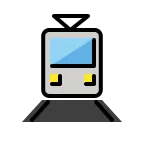 Emoji Tranvía en OpenMoji