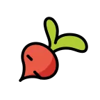 Root Vegetable emoji on OpenMoji