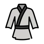 Emoji Uniforme de artes marciales en OpenMoji