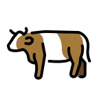 Emoji Vaca en OpenMoji
