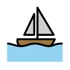 Emoji Velero en OpenMoji
