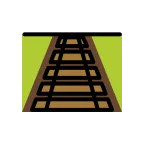 Emoji Vía de tren en OpenMoji