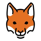 Fox emoji on OpenMoji