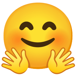 Emoji Abrazo PNG