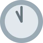 Eleven O’clock emoji on Twitter / X