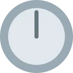 Twelve O’clock emoji on Twitter / X
