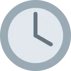Four O’clock emoji on Twitter / X