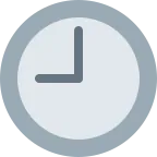 Nine O’clock emoji on Twitter / X