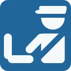 Customs emoji on Twitter / X