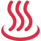 Hot Springs emoji on Twitter / X