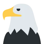 Eagle emoji on Twitter / X