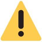 Emoji Alerta en Twitter / X
