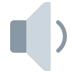 Speaker Medium Volume emoji on Twitter / X