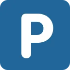 P Button emoji on Twitter / X