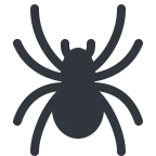 Emoji Araña en Twitter / X