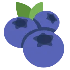 Emoji Arándanos en Twitter / X