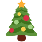 Christmas Tree emoji on Twitter / X