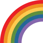 Rainbow emoji on Twitter / X