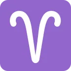 Emoji Aries en Twitter / X