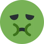 Emoji Asco en Twitter / X