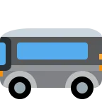 Bus emoji on Twitter / X