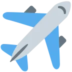 Emoji Avión en Twitter / X