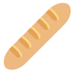 Emoji Baguete en Twitter / X
