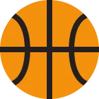 Basketball emoji on Twitter / X