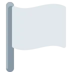 White Flag emoji on Twitter / X