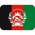Afghanistan Flag emoji on Twitter / X